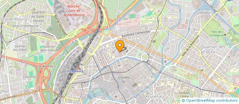 localisation de l'entreprise MADAME DEBORAH ZOUARI  STRASBOURG