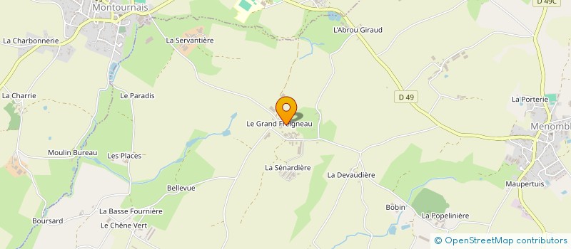 localisation de l'entreprise MADAME DEBRA ACKLAND  MENOMBLET