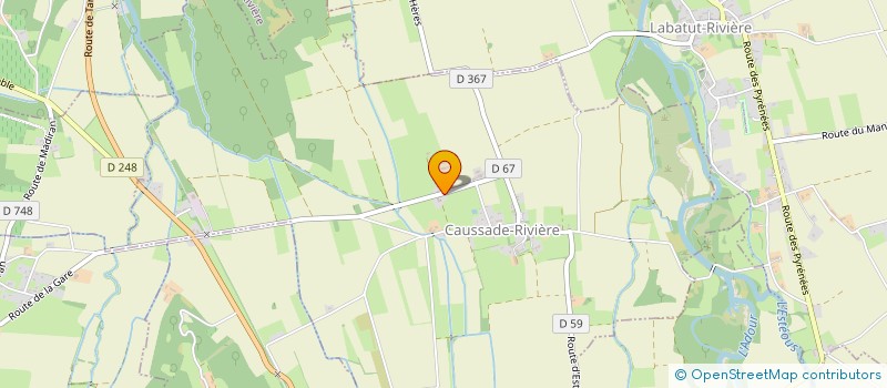 localisation de l'entreprise MADAME DEBRA HYSLOP  CAUSSADE-RIVIERE