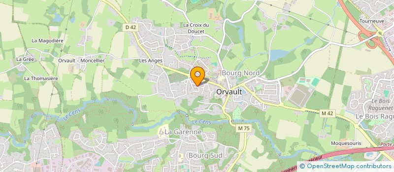 localisation de l'entreprise MADAME DECOLAI OULAI à ORVAULT