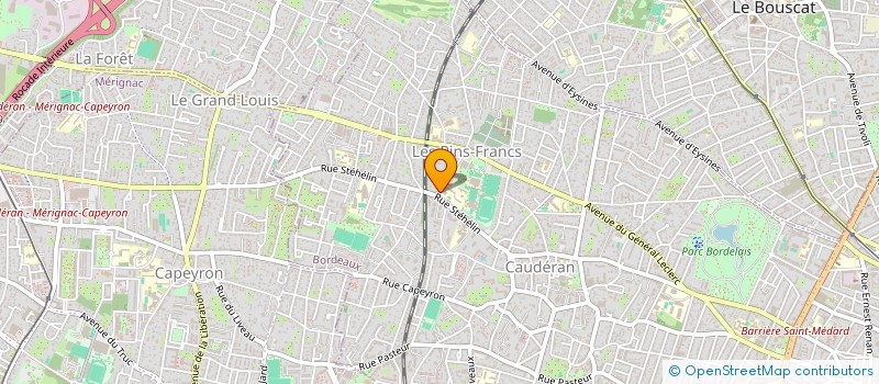 localisation de l'entreprise MADAME DEDE ADELE BENISSAN  BORDEAUX