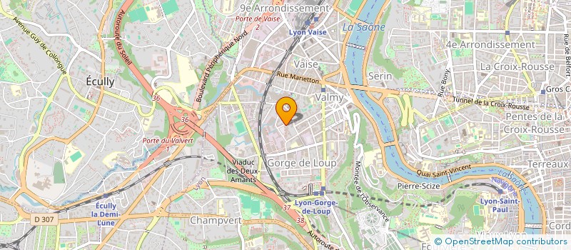 localisation de l'entreprise MADAME DEDE JULIENNE KANKOE  LYON