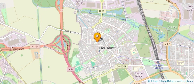 localisation de l'entreprise MADAME DEDEVI DAKITSE-BENISSAN  LIEUSAINT