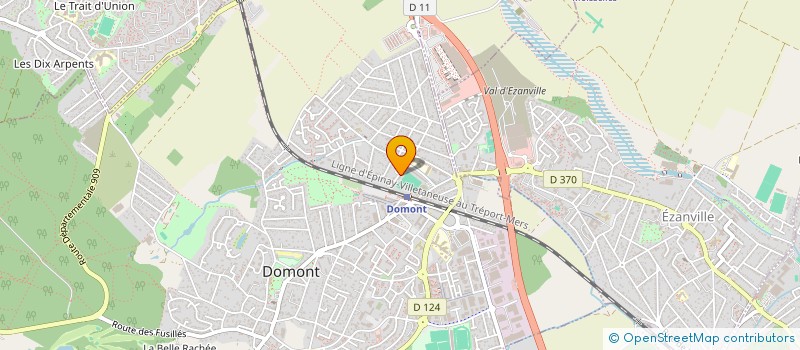 localisation de l'entreprise MADAME DEDIE ETIENNE  DOMONT