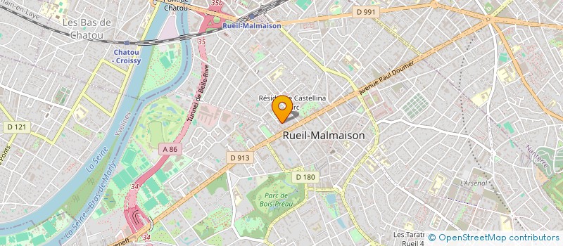 localisation de l'entreprise MADAME DEEPTHI CHIKKABELVANGALA PARASHIVAMURTHY à RUEIL-MALMAISON