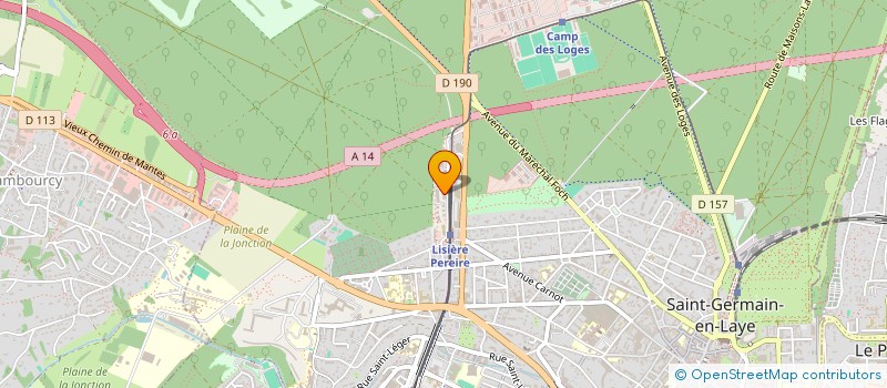 localisation de l'entreprise MADAME DEGNAN BLIA  SAINT-GERMAIN-EN-LAYE