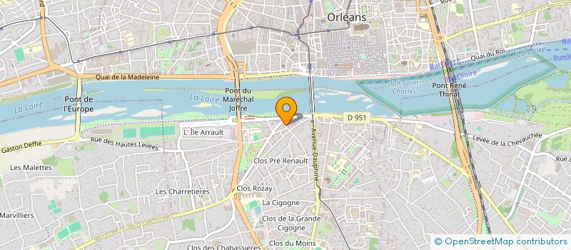 localisation de l'entreprise MADAME DEHBIA METTOUK à ORLEANS