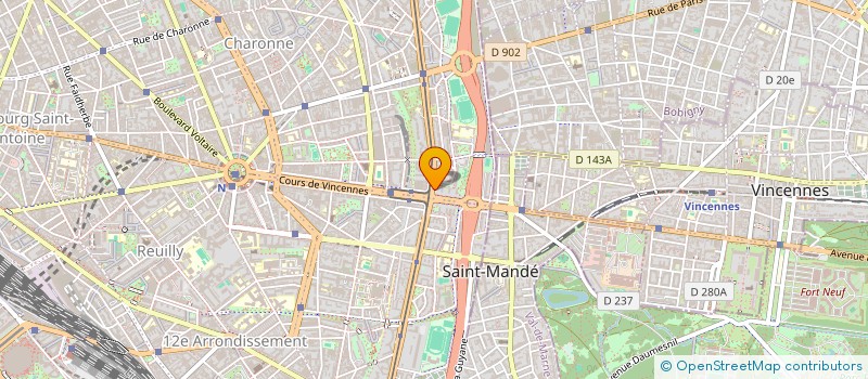 localisation de l'entreprise MADAME DEHIBA DIABY  PARIS