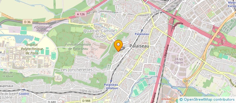 localisation de l'entreprise MADAME DEHIHON DAGO  PALAISEAU