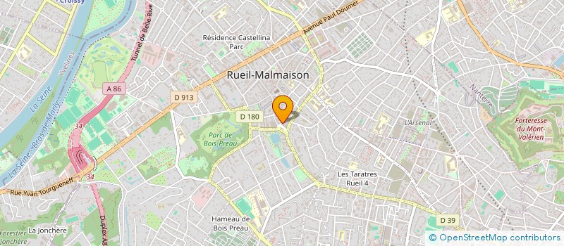 localisation de l'entreprise MADAME DEHIMI CHERBI à RUEIL-MALMAISON