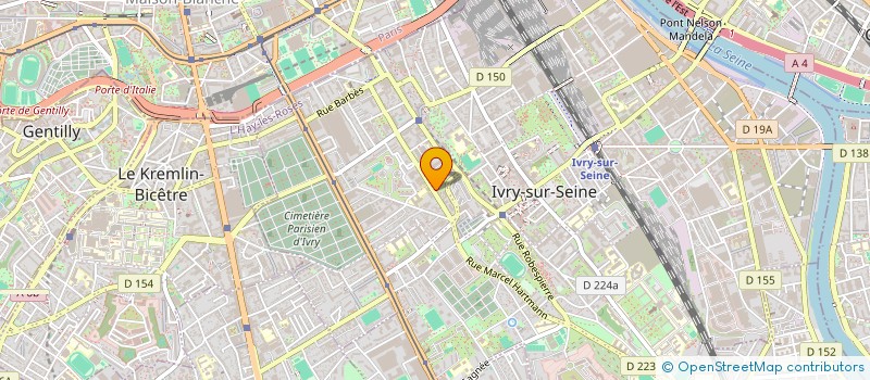 localisation de l'entreprise MADAME DEHYA AOUNIT  IVRY-SUR-SEINE