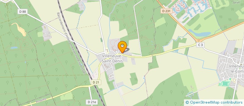 localisation de l'entreprise MADAME DEISE OLIVEIRA ROCHA  VILLENEUVE-SAINT-DENIS