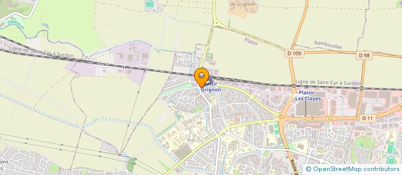 localisation de l'entreprise MADAME DEKALOHIEU GONLY  PLAISIR