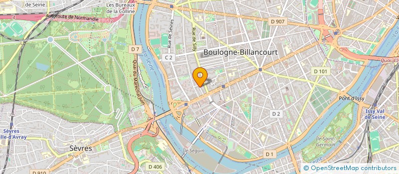 localisation de l'entreprise MADAME DEKANOU EDITH TIA  BOULOGNE-BILLANCOURT