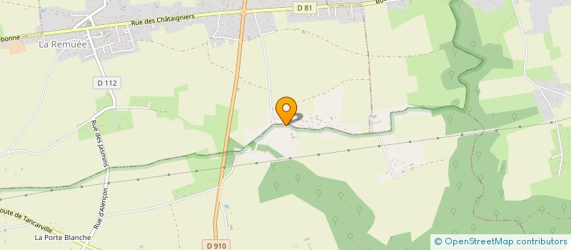 localisation de l'entreprise MADAME DELAHAYE NOEL  LA REMUEE