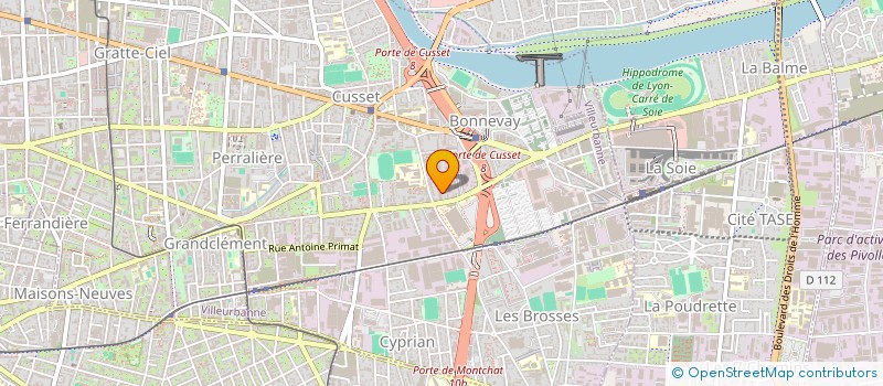 localisation de l'entreprise MADAME DELANDA AMRI à VILLEURBANNE