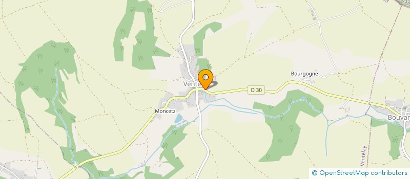 localisation de l'entreprise MADAME DELAPORTE FAUVET  PEVY