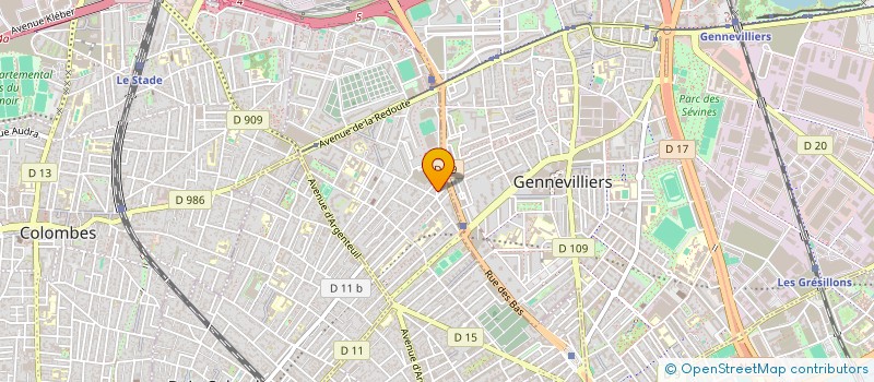 localisation de l'entreprise MADAME DELFINA PARENTI à ASNIERES-SUR-SEINE