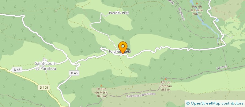 localisation de l'entreprise MADAME DELFINE BRUNET  SAINT-LOUIS-ET-PARAHOU