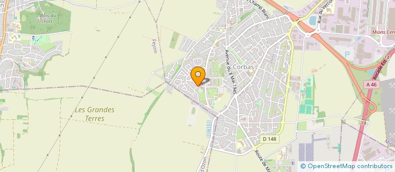 localisation de l'entreprise MADAME DELHIA ZOUAK à CORBAS