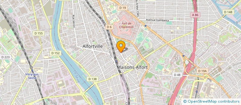 localisation de l'entreprise MADAME DELIA-ANDREA BIRAU à MAISONS-ALFORT