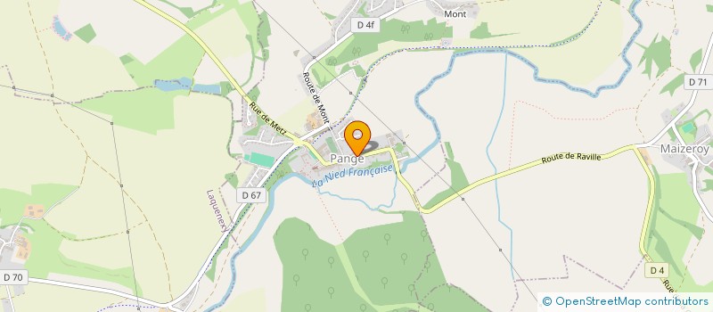 localisation de l'entreprise MADAME DELIA GAMBETTI  PANGE