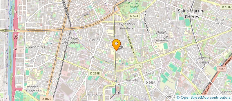 localisation de l'entreprise MADAME DELIA GIGANTE  GRENOBLE