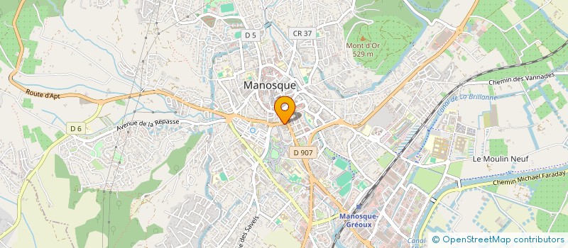 localisation de l'entreprise MADAME DELIA MIHALACHE à MANOSQUE