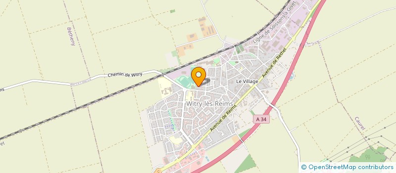 localisation de l'entreprise MADAME DELIA NOEL  REIMS