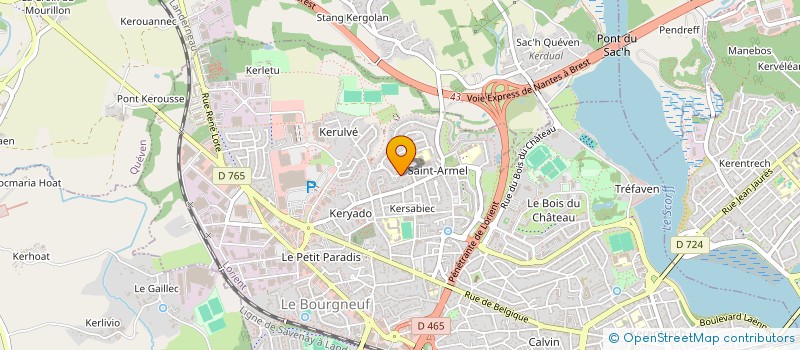 localisation de l'entreprise MADAME DELIA UNGUREANU  LORIENT