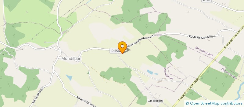 localisation de l'entreprise MADAME DELILLA SCHOONWINKEL  MONDILHAN