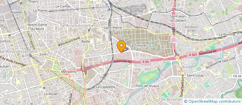 localisation de l'entreprise MADAME DELITA JOLIE  MARSEILLE