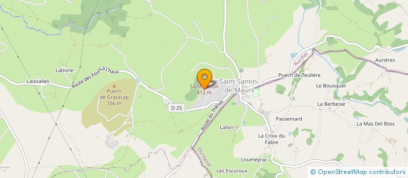 localisation de l'entreprise MADAME DELIZIA LEON à SAINT-SANTIN-DE-MAURS