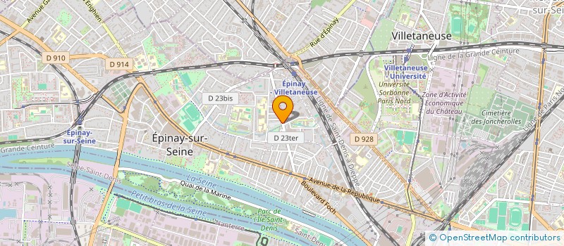 localisation de l'entreprise MADAME DELIZIA VITA  EPINAY-SUR-SEINE