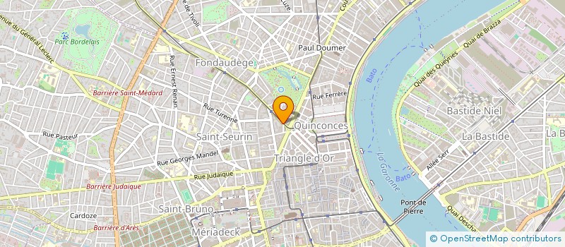 localisation de l'entreprise MADAME DELLY MARTON  BORDEAUX