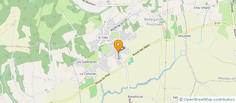 localisation de l'entreprise MADAME DELMINDA DA CRUZ MARTINS  PACT