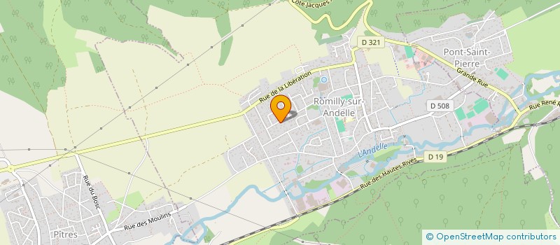 localisation de l'entreprise MADAME DELMINE BRIGAS CARRETRA  CROTH