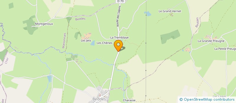 localisation de l'entreprise MADAME DELPHIE BIGOT  BEDDES