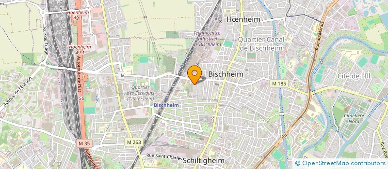 localisation de l'entreprise MADAME DELPHINA DE JESUS FERNANDEZ  BISCHHEIM