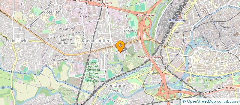 localisation de l'entreprise MADAME DELPHINE AGNEL à STRASBOURG