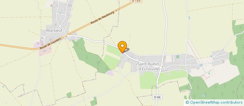 localisation de l'entreprise MADAME DELPHINE ALLAIS  SAINT-AUBIN-D'ECROSVILLE