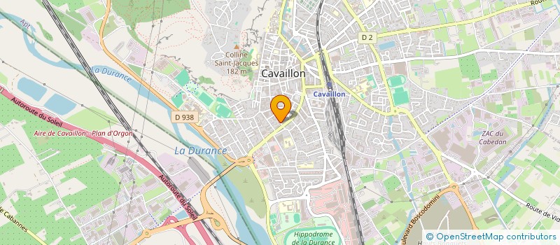 localisation de l'entreprise MADAME DELPHINE ALLARD  CAVAILLON