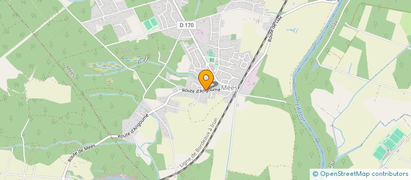 localisation de l'entreprise MADAME DELPHINE ALLARD  DAX