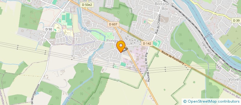 localisation de l'entreprise MADAME DELPHINE ALLARIA  PRINGY