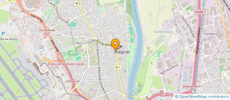 localisation de l'entreprise MADAME DELPHINE ALLEMANDOU à BLAGNAC