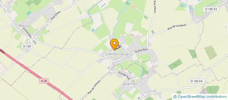 localisation de l'entreprise MADAME DELPHINE ALLOUCHERIE  WITTERNESSE