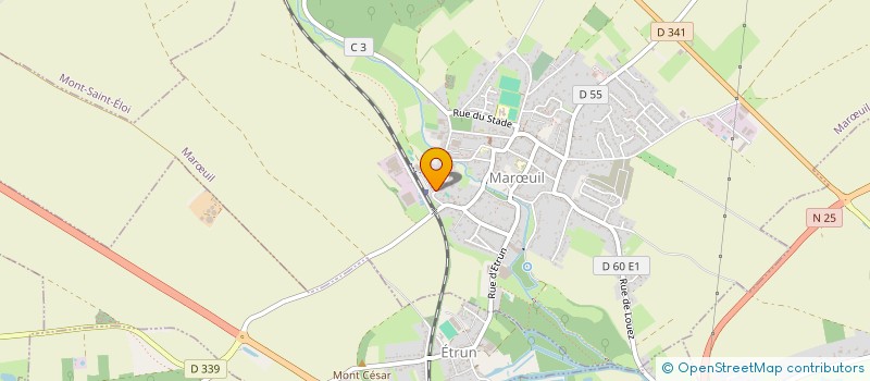 localisation de l'entreprise MADAME DELPHINE AMBROISE  MARUIL