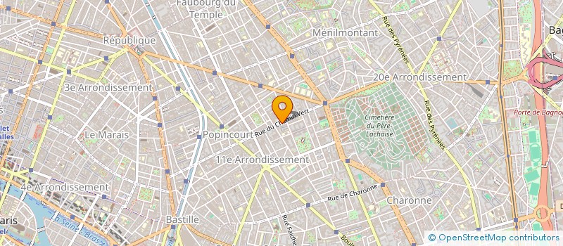 localisation de l'entreprise MADAME DELPHINE AN  PARIS