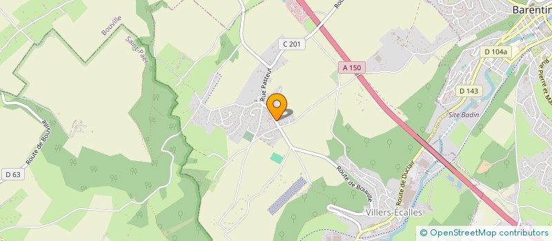 localisation de l'entreprise MADAME DELPHINE ANDRE  VILLERS-ECALLES