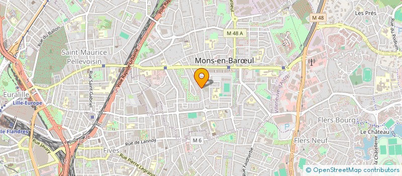 localisation de l'entreprise MADAME DELPHINE ANNE LIVET  MONS-EN-BARUL